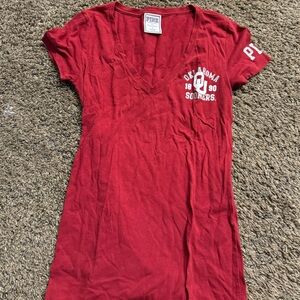 Pink Oklahoma Sooner shirt